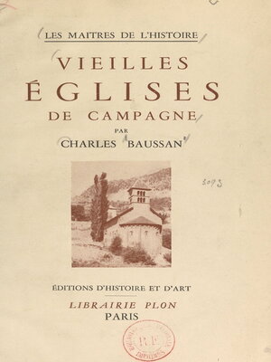 cover image of Vieilles églises de campagne